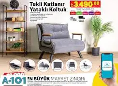 TEKLİ KATLANIR YATAKLI KOLTUK TEKLİ KATLANIR YATAKLI KOLTUK